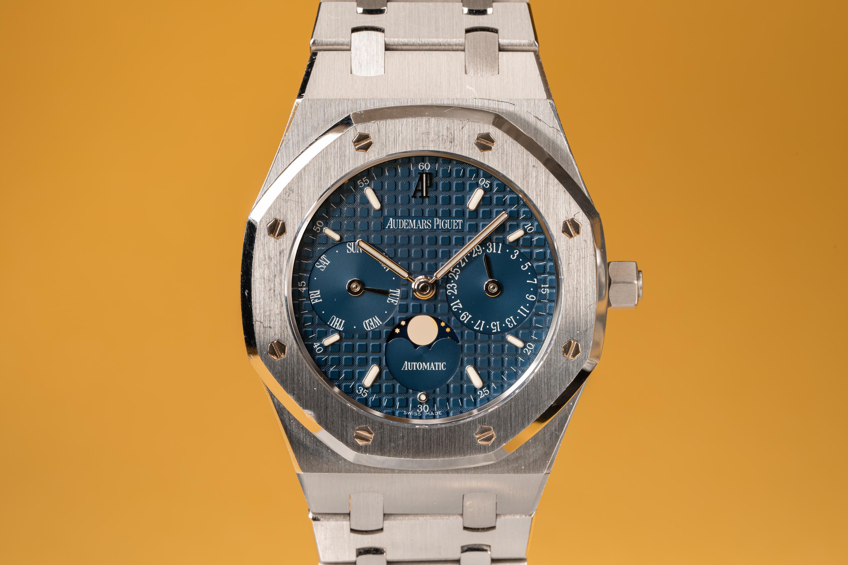 Tropical Watch Audemars Piguet Royal Oak Day Date Moon Phase 25594ST .OO.0789ST.03