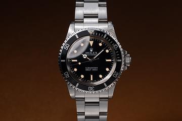 1986 Rolex Submariner 5513 WGS Dial with Box & Papers