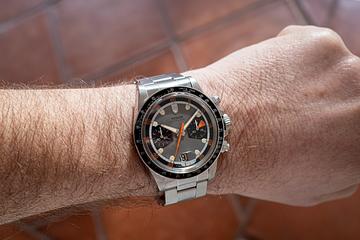 1971 Tudor Monte Carlo 7031/0 Home Plate Grey Dial 