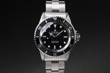 1971 Rolex Submariner 5513 WGS Spider Dial with Service Papers