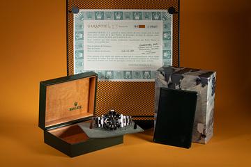 1984 Rolex Submariner 5513 MK 5 Maxi Dial with Box and Papers
