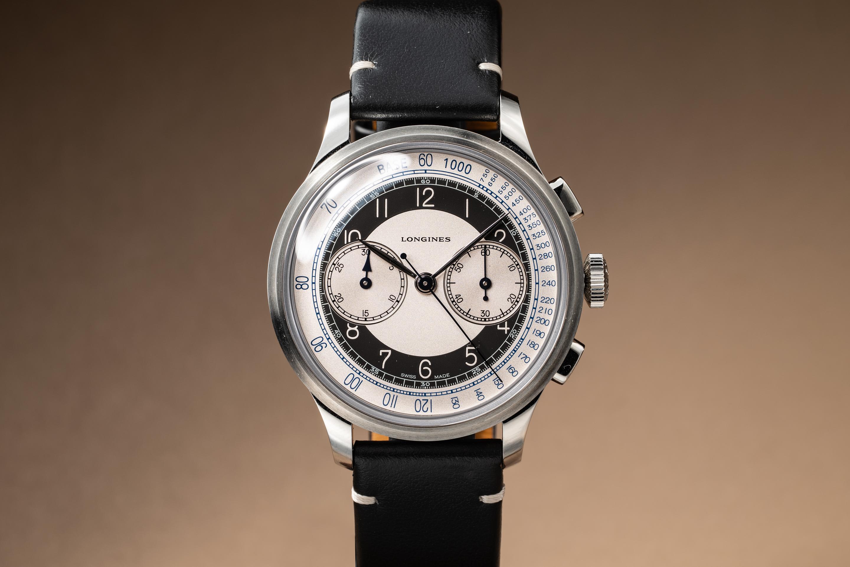 2024 Longines Heritage Classic Chronograph Tuxedo