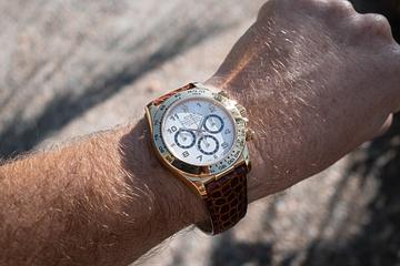 1991 Rolex Daytona 16518 White Arabic Dial with Papers 