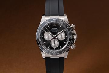 2024 Rolex 18K WG Daytona 126519LN Black Dial with Box & Papers