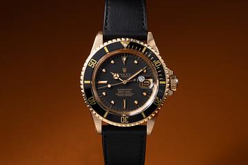 1978 Rolex 18K YG Submariner 1680 Black Nipple Dial