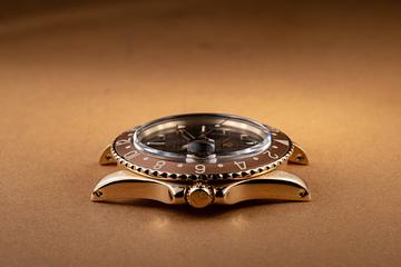 1971 Rolex 18K YG GMT-Master 1675 Lavender Nipple Dial | Tropical