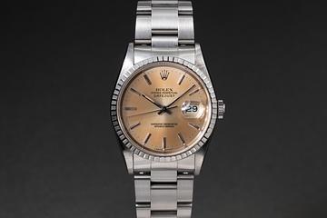 1991 Rolex DateJust 16220 Tropical Dial