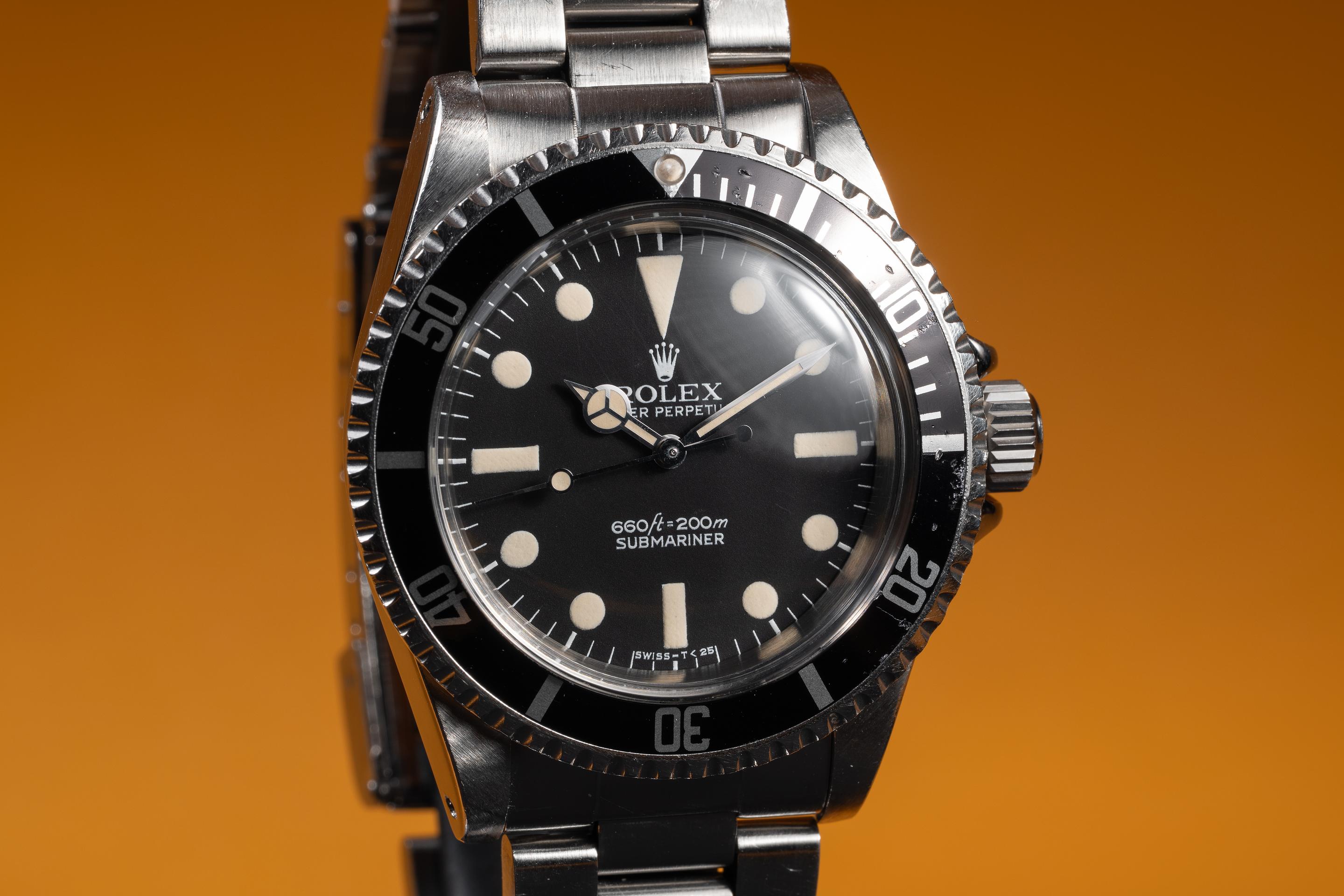 1978 Rolex Submariner 5513 Mk 1 Maxi Dial | Tropical Watch