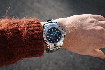 2015 Rolex Yacht-Master 116622 Blue Dial with Papers 