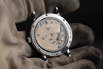 A. Lange & Sohne 18K WG Saxonia 878.038 Tahitian MOP Dial with