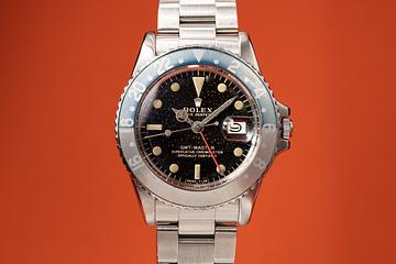 1966 Rolex GMT 1675 with Tropical Dial and Rolex Service Papers 