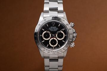 1999 Rolex Zenith Daytona 16520 Black Dial with Service Papers