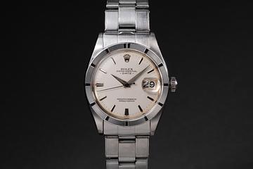 1960 Rolex Oyster Date 1501 SIlver Dial 