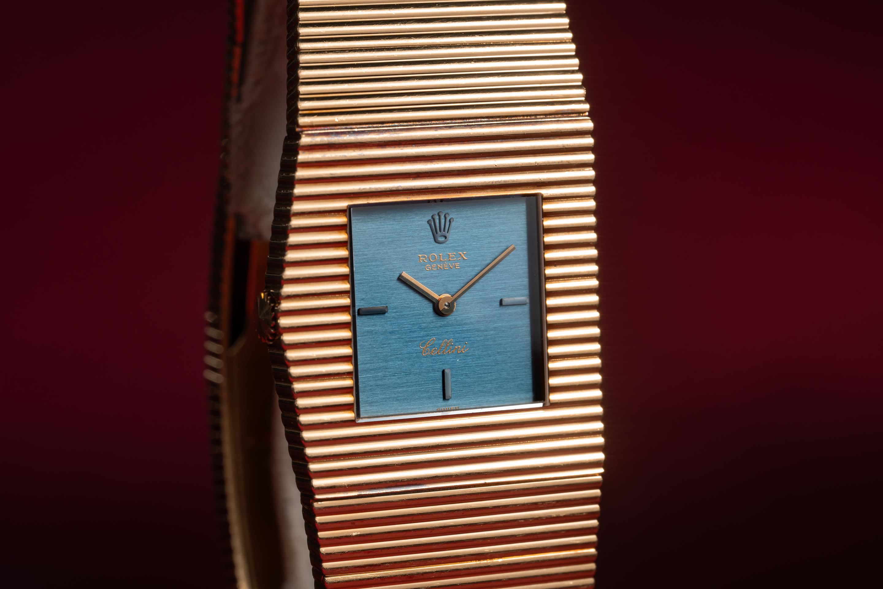 1976 Rolex 18K YG King Midas 4344 Blue Dial | Tropical Watch