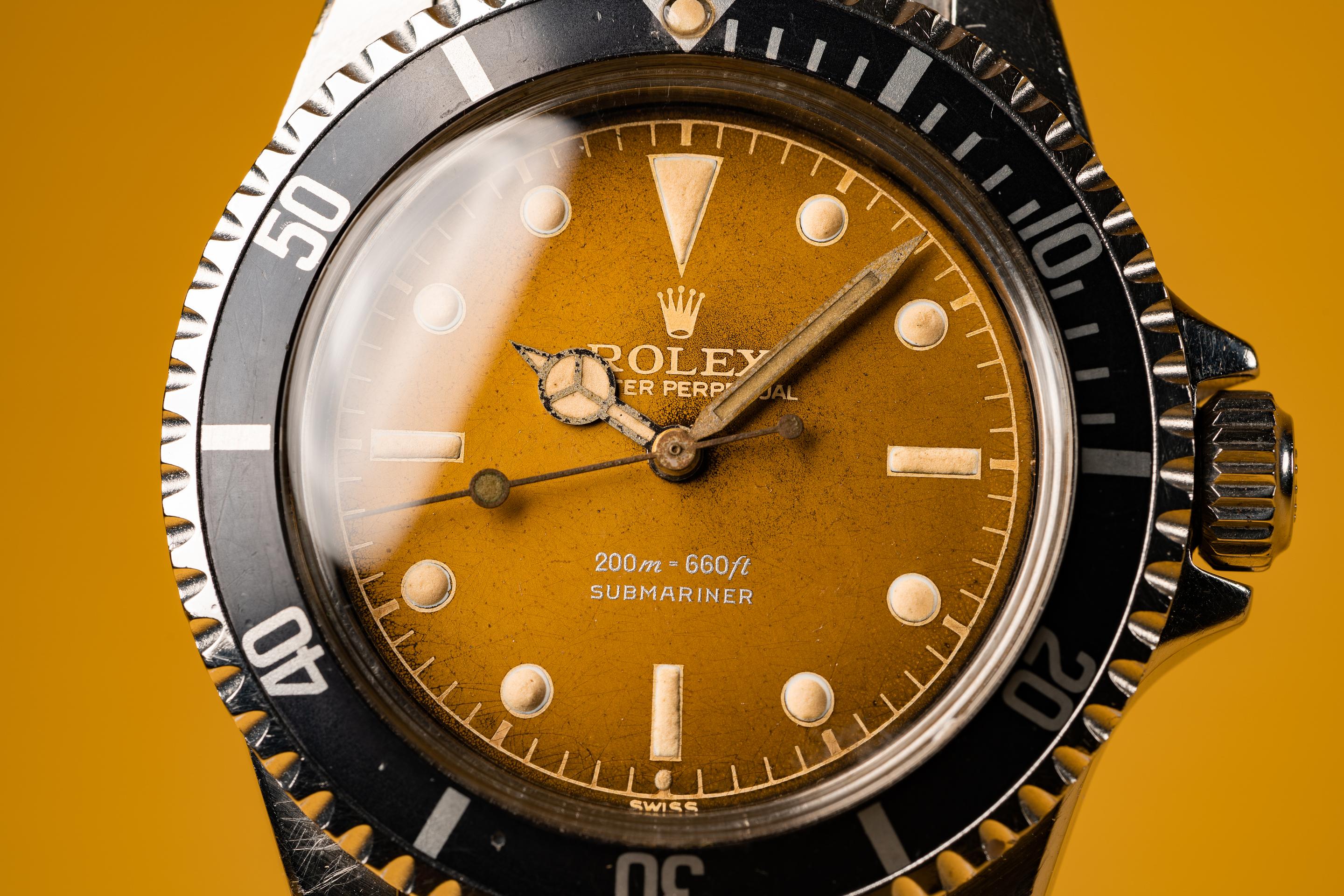 Rolex Submariner 5512 with an Ultra Tropical Gilt Exclamation Dial
