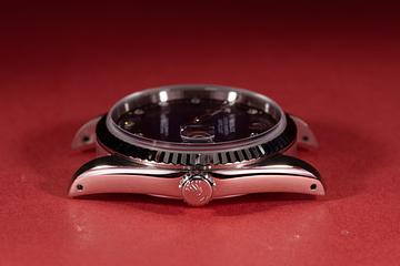 1991 Rolex DateJust 16234 Blue Vignette Diamond Dial with Box and