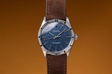 1972 Rolex Oyster Perpetual 1007 Blue Mosaic Dial