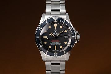 1972 Rolex Double Red Sea-Dweller 1665 MK 3 Dial with Box & Hangtags