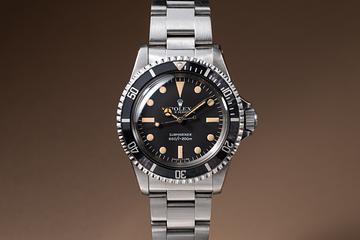 1982 Rolex Submariner 5513 MK 4 Maxi Dial