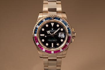 2018 Rolex 18K YG GMT-Master II 116748SARU with Box & Papers