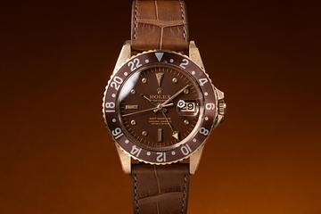 1968 Rolex GMT Master 1675 Brown Nipple Dial and Concord Hands