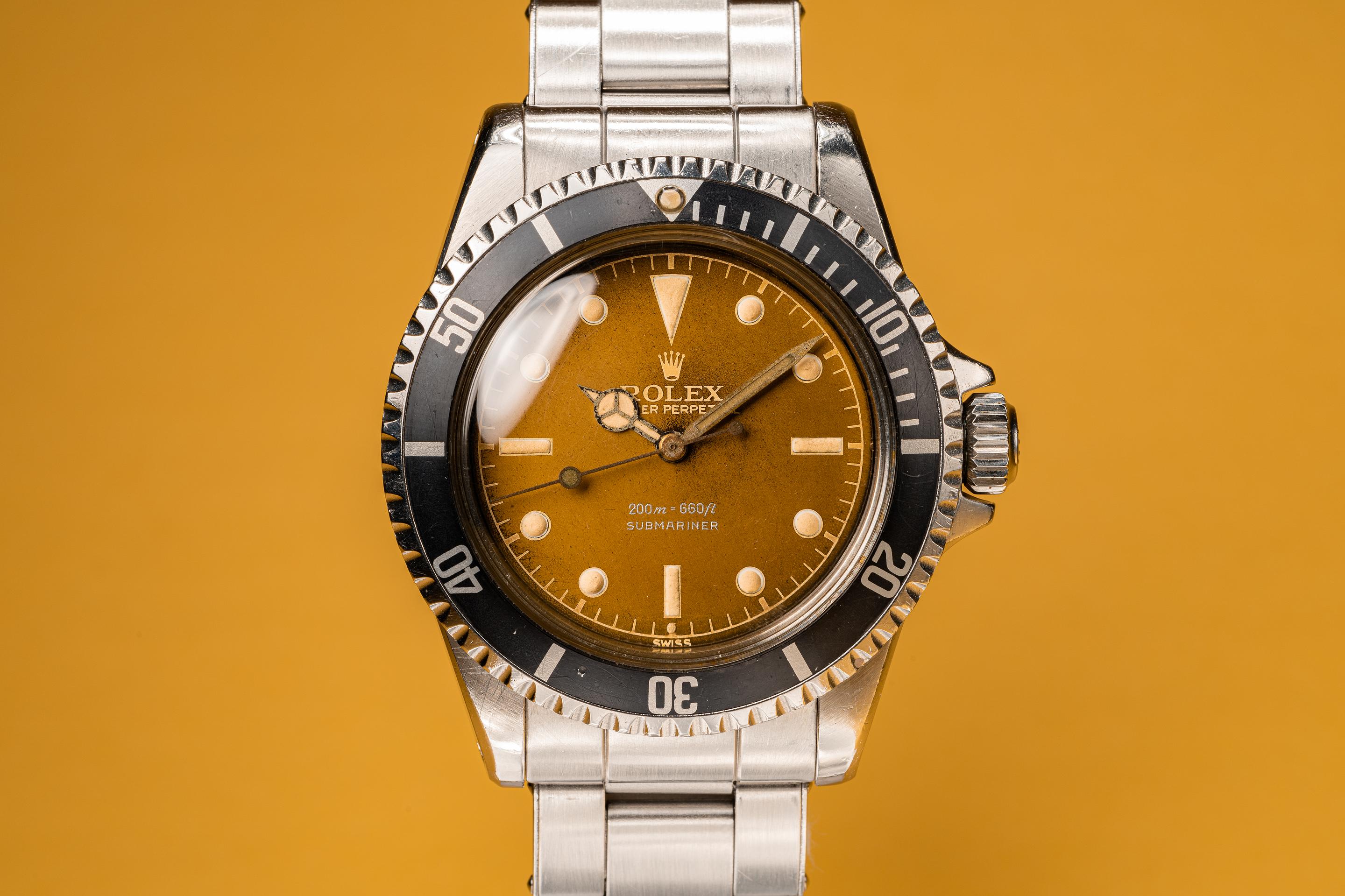 Rolex Submariner 5512 with an Ultra Tropical Gilt Exclamation Dial