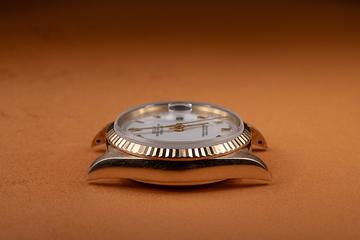 1989 Rolex DateJust 16018 White Roman Numeral Dial | Tropical Watch